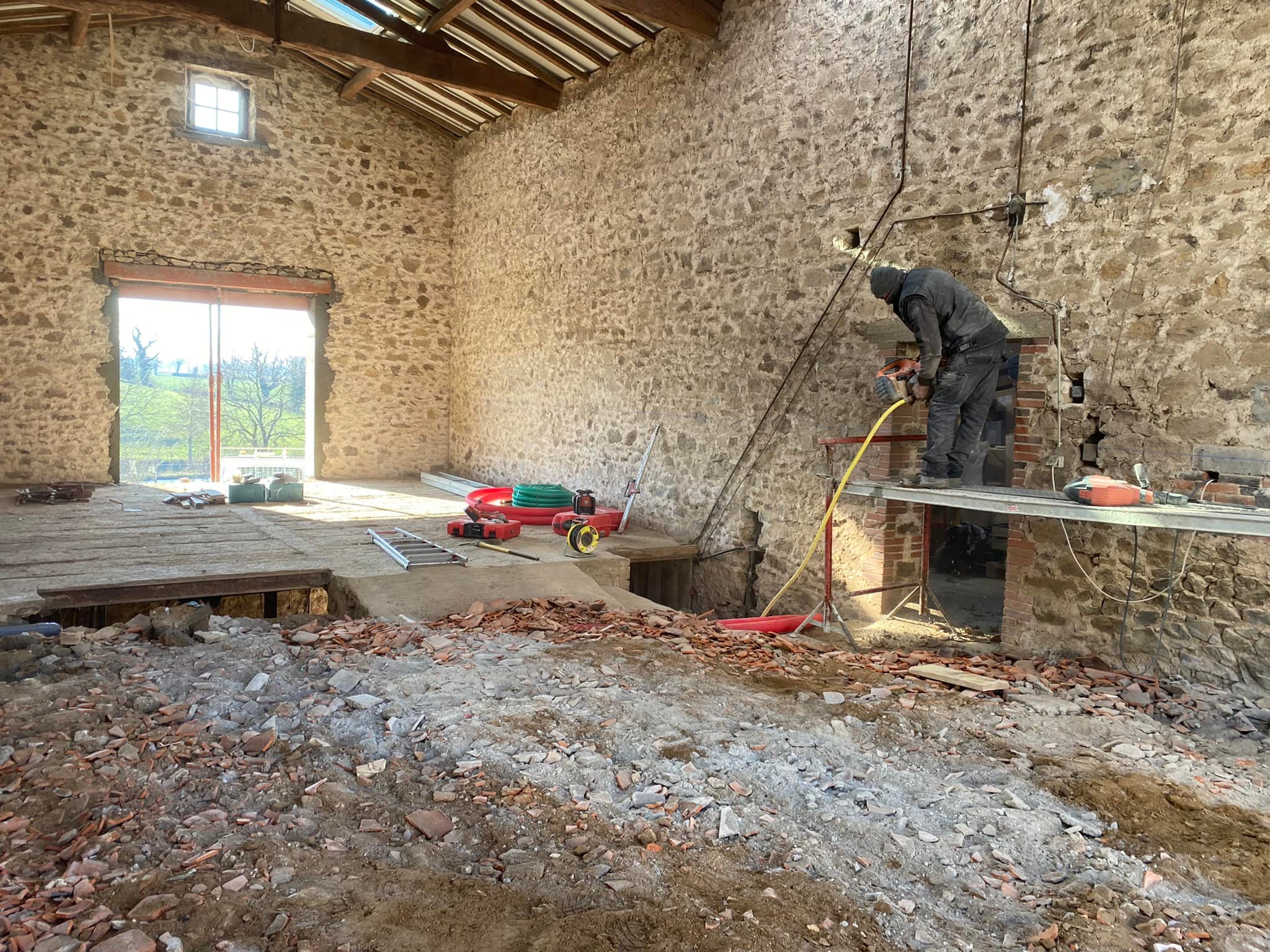 rénovation grange travaux