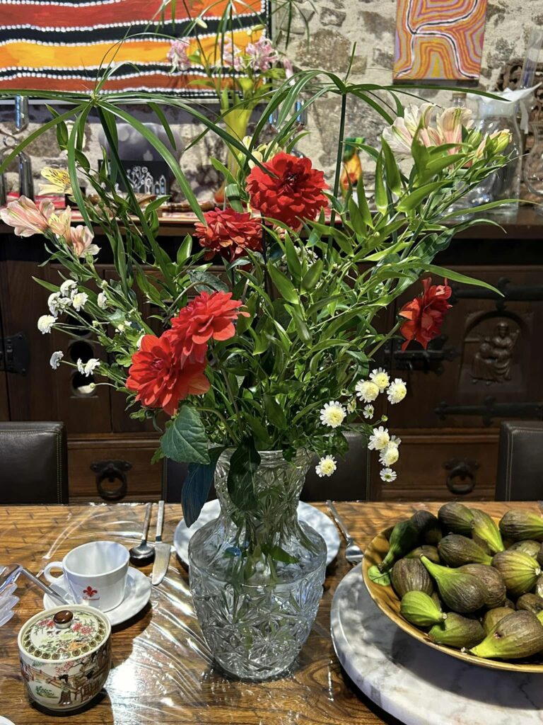 vase fleurs sauvages