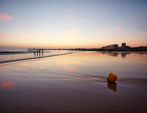 les sables d'olonne coucher de soleil